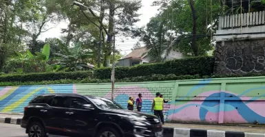 Vandalisme Terjadi Lagi di Kota Bandung, Kali ini Giliran Dinding Babakan Siliwangi
