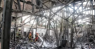Polisi Cari Dalami Penyebab Balai Kota Bandung Kebakaran