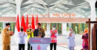 Resmikan Bandara Ngloram Blora, Ini Harapan Presiden Jokowi