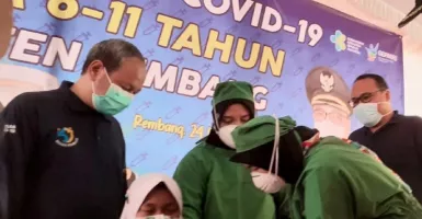 Vaksinasi Anak-anak 6-11 Tahun di Rembang Dimulai