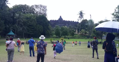 Candi Borobudur Ramai Lurr, Tetap Prokes Ya