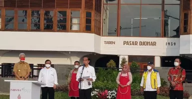 Resmikan Pasar Johar Semarang, Presiden Jokowi Beri Pesan Ini