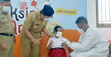 Alhamdulillah, Vaksin Anak 6-11 Tahun di Rembang Sudah 90%
