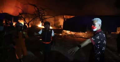 Tempat Relokasi Pasar Johar di MAJT Terbakar, Ganjar Turun Tangan