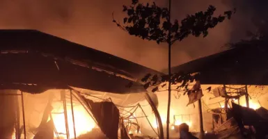 Ini Asal Mula Kebakaran di Tempat Relokasi Pasar Johar di MAJT