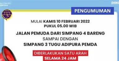 Perhatian! Mulai Pekan Depan Jl. Pemuda Klaten Berlaku Satu Arah