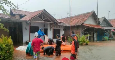 Diguyur Hujan 8 Jam, Ratusan Rumah di Kota Pekalongan Tergenang