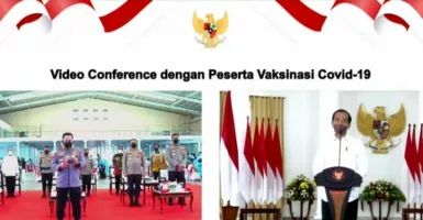 Jokowi Puji Vaksinasi Covid-19 di Jateng, Begini Respons Ganjar