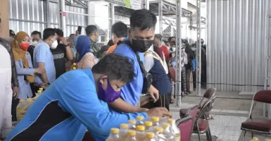 3.000 Liter Minyak Goreng Dijual di Pasar Bahurekso, Biar Ramai