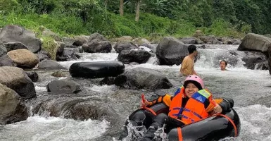 Cuma Rp60.000, Bisa Nikmati Sensasi Tubing di Petung Jepara