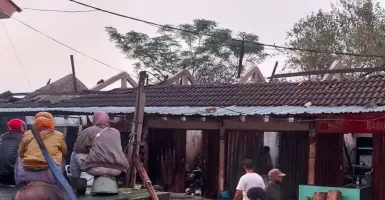 Kebakaran Pasar Projo Ambarawa, Kerugian Rp350 Juta