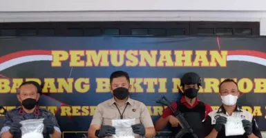 Astaga! Juru Parkir Masjid Agung Semarang Edarkan Narkoba 20 Kg