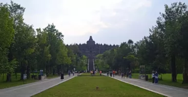 Pengunjung Candi Borobudur Tembus 31.000 Orang per Hari