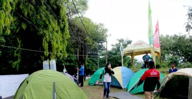Uniknya Rest Area Gombel di Kota Semarang, Seperti Camping!