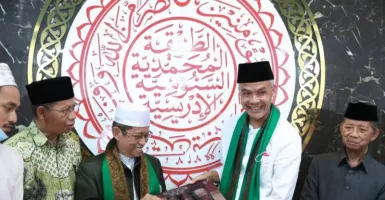 Ganjar Temui Ulama Lagi, Kali Ini Ketua PCNU Makassar, Ada Apa?