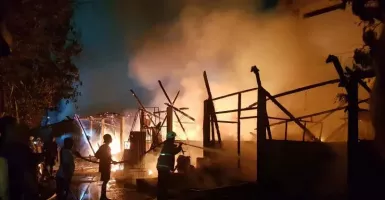 Ini Dugaan Penyebab Kebakaran Pasar Manyaran Kota Semarang