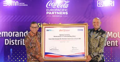 CCEP Indonesia Gandeng BRI Perkuat Distribusi