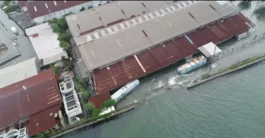 Begini Kondisi Tanggul di Pelabuhan Semarang yang Jebol
