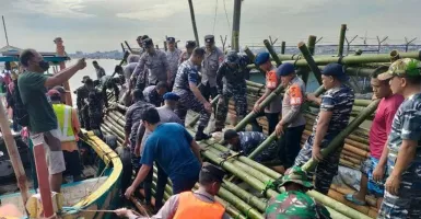Genangan di Pelabuhan Tanjung Emas Semarang Mulai Dipompa ke Laut