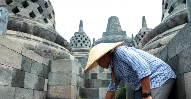 Hai Pengunjung! Jangan Lakukan Aksi Vandalisme di Candi Borobudur