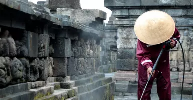Begini Kondisi Candi Borobudur, Bebatuan Mulai Aus