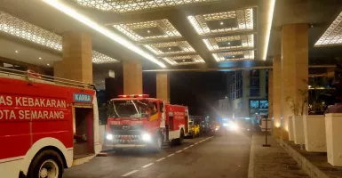 Astaga! Hotel Tentrem Kota Semarang Terbakar