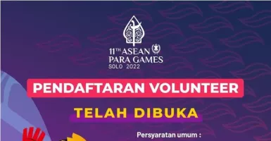Pendaftaran Volunteer ASEAN Para Games 2022 Dibuka, Ini Caranya