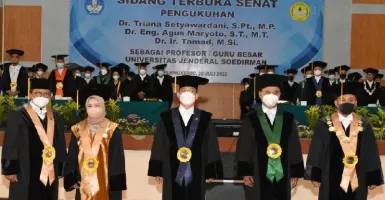 Selamat! Unsoed Purwokerto Punya 3 Profesor Baru