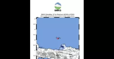 Gempa Magnitudo 5,2 Sempat Guncang Karimunjawa dan Jepara