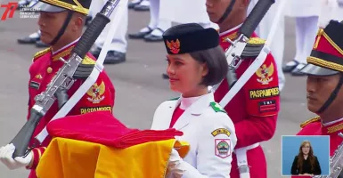 I Dewa Ayu, Siswa SMAN 2 Kudus Jadi Pembawa Bendera Merah Putih HUT RI di Istana