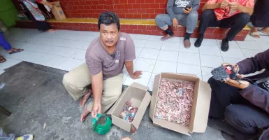 Nyesek Pol! Disimpan di Celengan Plastik, Uang Tabungan Milik Penjaga Sekolah di Solo Rusak Dimakan Rayap