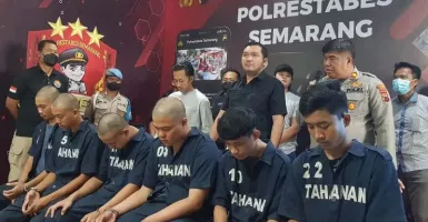 Keroyok Pemuda di Semarang hingga Tewas, 6 Orang Ditangkap
