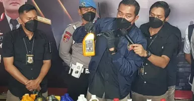 Pabrik Oli Palsu di Semarang Digerebek Polda Jawa Tengah, Sehari Produksi 3.000 Botol