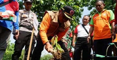5.000 Bibit Pohon Ditanam di Pegunungan Kendeng Pati Demi Cegah Banjir