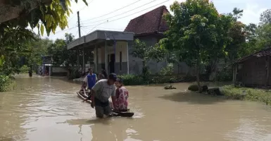 Alhamdulillah, Banjir di Grobogan Mulai Surut