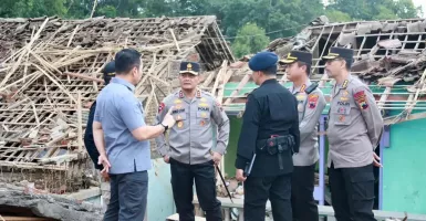 Terdampak Ledakan Petasan di Magelang, Polda Jawa Tengah Bantu Perbaikan Belasan Rumah