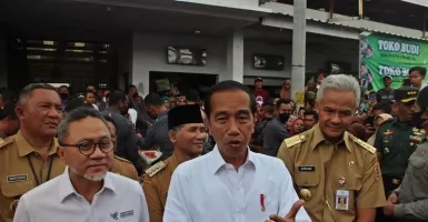 Kunjungi Pasar Cepogo Boyolali, Presiden Jokowi: Harga Ternyata Turun Semua! Hamdalah