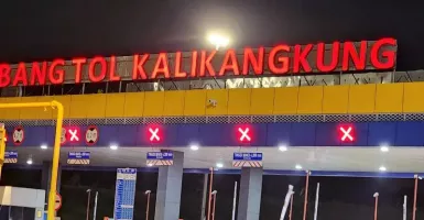 35.332 Kendaraan Lintasi Gerbang Tol Kalikangkung ke Jakarta