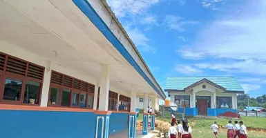 Majukan Pendidikan, BRI Renovasi SDN 001 Tulin Onsoi di Pelosok Nunukan