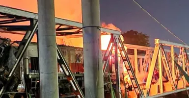 KA Brantas Tabrak Truk di Semarang, Perjalanan 9 Kereta Api Terlambat
