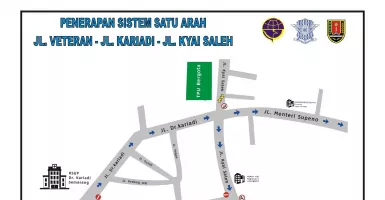 Pengumuman! Jalan Veteran Kota Semarang Akan Berlaku Satu Arah