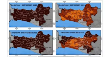 BMKG: September Ini, Curah Hujan di Jawa Tengah Masih Rendah