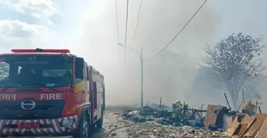 Astaga! TPA Jatibarang Semarang Kebakaran Lagi