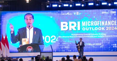 Buka BRI Microfinance Outlook 2024, Presiden Berikan Apresiasi Komitmen BRI