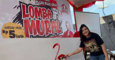 Bulan Bung Karno, Vita Ervina PDIP Gelorakan Semangat Perjuangan Lewat Lomba Mural