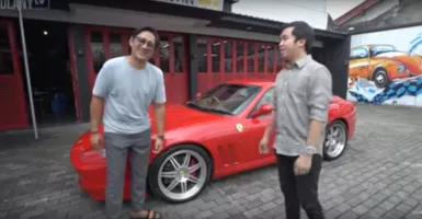 Crazy Rich Surabaya Ajari Andre Taulany Bawa Ferrari