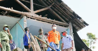 Bupati Thoriq Target Cepat Rekonstruksi Rumah Korban Gempa