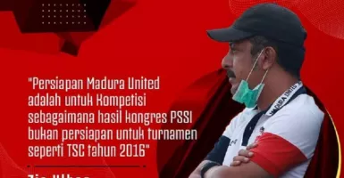 Madura United Bandingkan Liga dengan TSC, Menusuk Banget