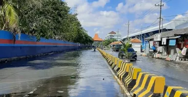 Banjir Rob di Pesisir Surabaya, Dampak Gerhana Bulan Total