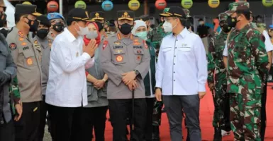 Kapolri, Panglima TNI, Menkes ke Madiun, Lihat Vaksin Massal
